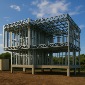 Casa Steel Frame em Aço Galvanizado