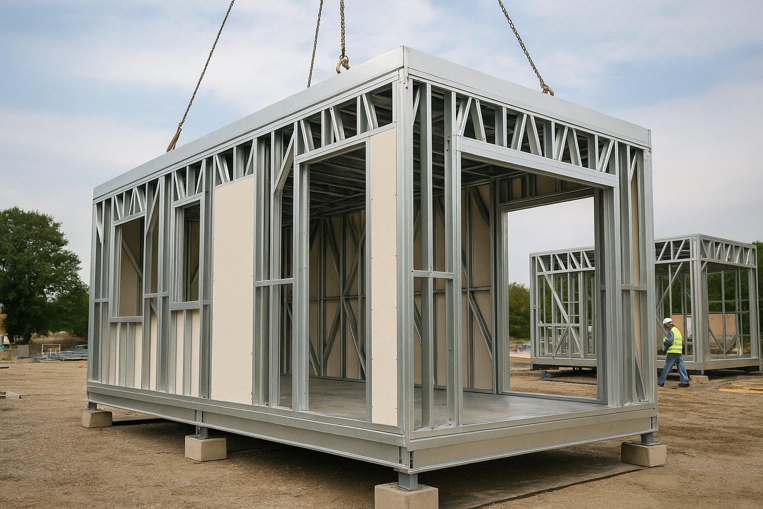 Módulo em Light Steel Frame